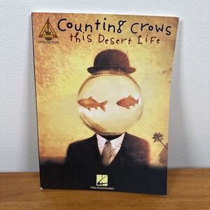 COUNTING CROWS - THIS DESERT LIFE Recorded Versions Guitar Book - Rare
